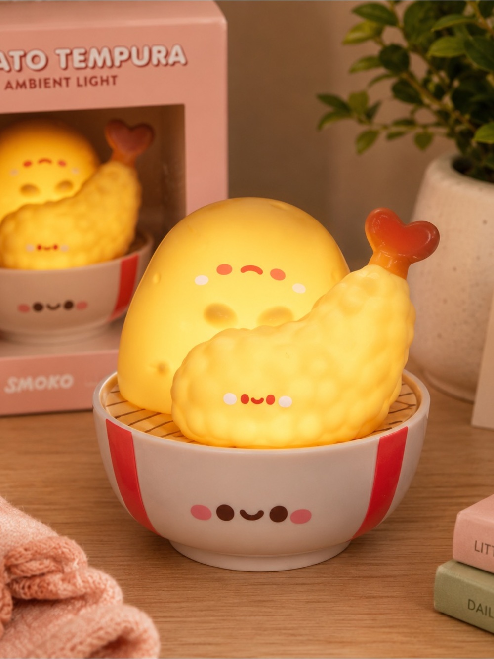 SMOKO Potato Tempura Ambient Light Kawaii Night Light Cute Lamp NIB